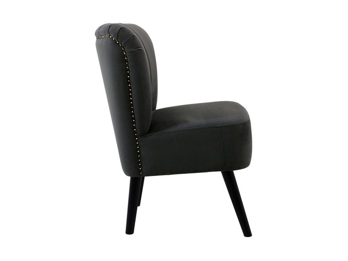 Кресло Barbara темно-серого цвета - лучшие Интерьерные кресла в INMYROOM