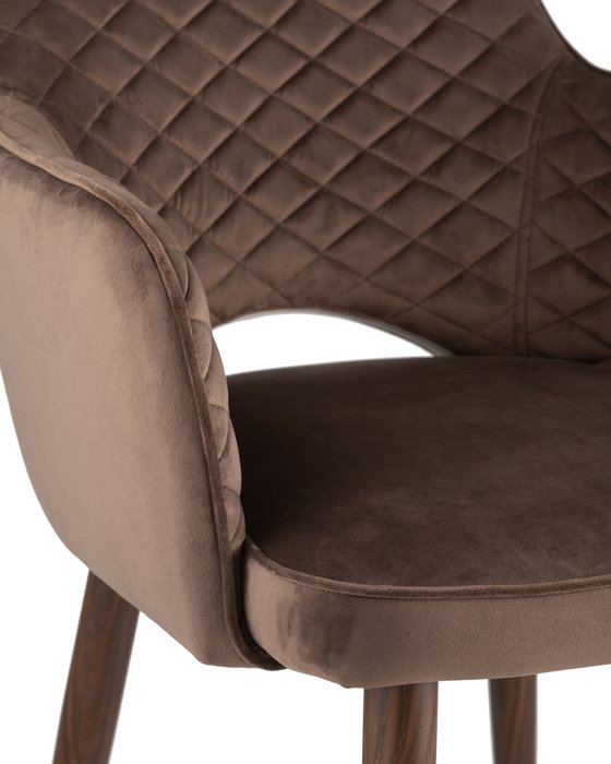 Стул Венера коричневого цвета - купить Обеденные стулья по цене 6990.0