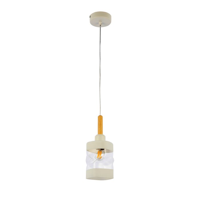  Светильник подвесной Abiritto с белым плафоном - купить Подвесные светильники по цене 2499.0