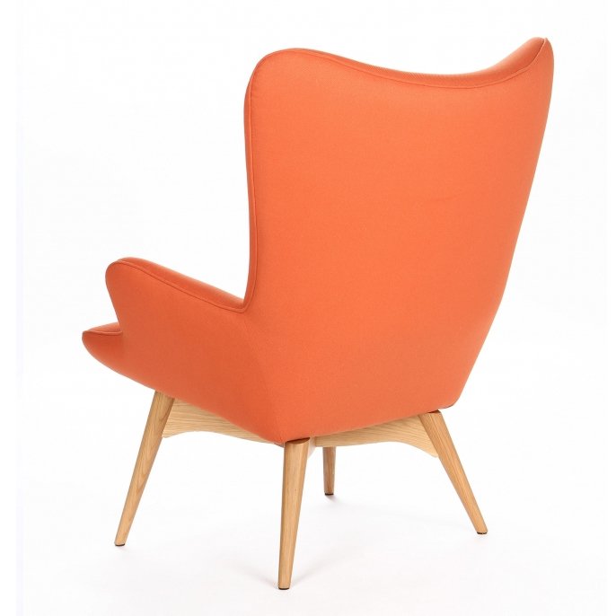 Кресло Contour оранжевое - лучшие Интерьерные кресла в INMYROOM