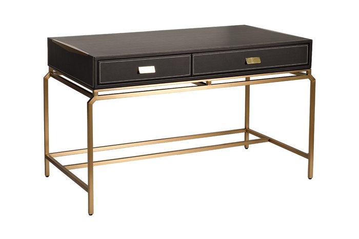 Стол письменный коричневого цвета - купить Письменные столы по цене 101780.0