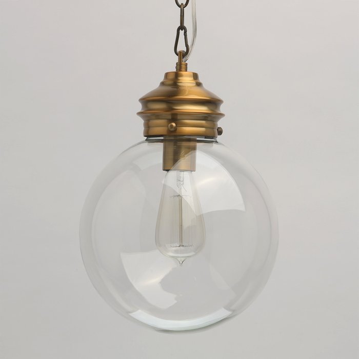  Подвесной светильник Кьянти с прозрачным плафоном - лучшие Подвесные светильники в INMYROOM