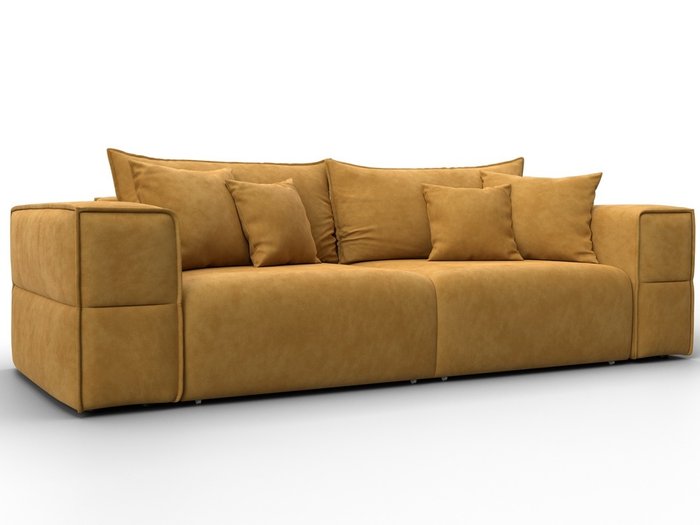 Диван-кровать Лига-058 желтого цвета Диван-кровать Лига-058 желтого цвета