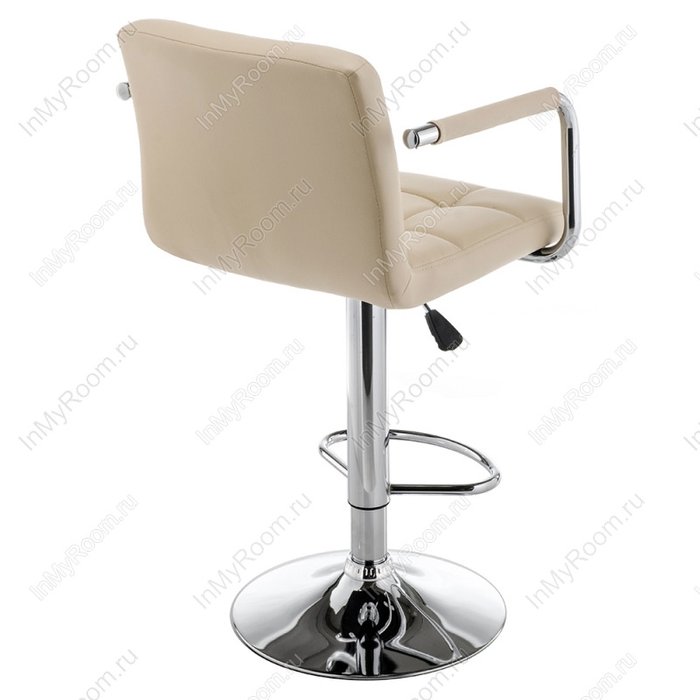 Барный стул Turit бежевого цвета - лучшие Барные стулья в INMYROOM