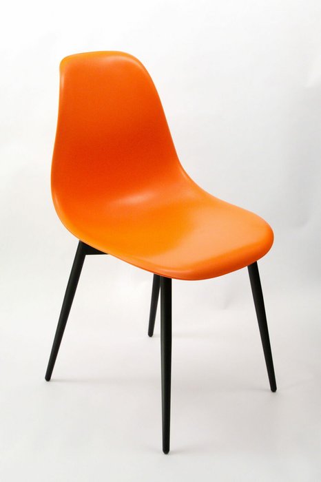 Стул Туссе оранжевого цвета - купить Обеденные стулья по цене 3490.0