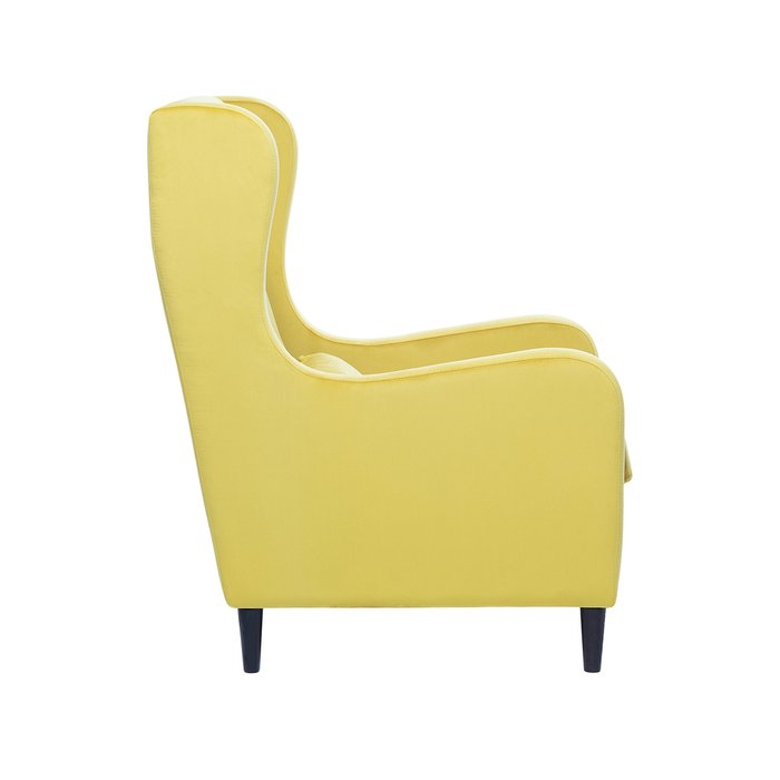 Кресло Галант желтого цвета  - лучшие Интерьерные кресла в INMYROOM