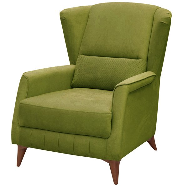 Кресло Эшли зеленого цвета