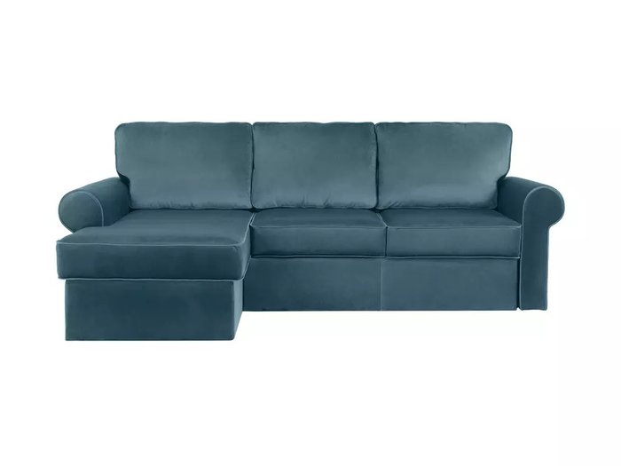 Угловой диван-кровать Murom темно-голубого цвета - купить Угловые диваны по цене 89900.0