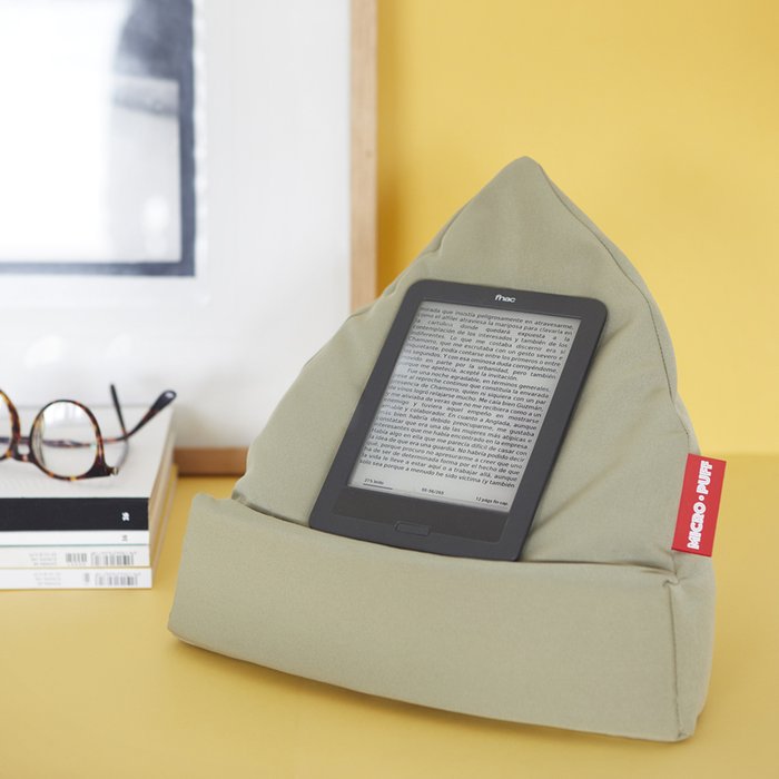Подставка для планшета и смартфона Micro Puff зеленого цвета - купить Аксессуары для офиса по цене 3990.0