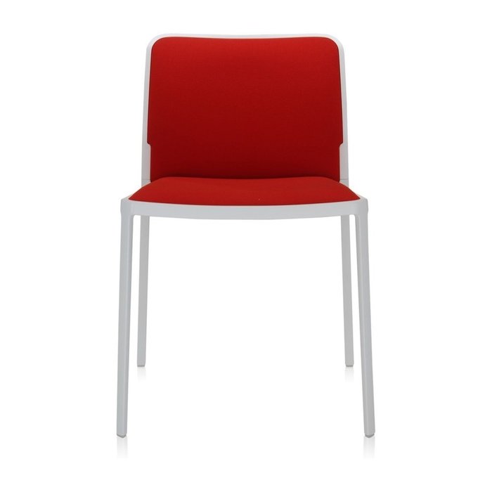 Стул Audrey Soft красного цвета - купить Обеденные стулья по цене 76317.0