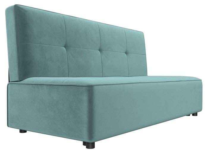Прямой диван-кровать Зиммер темно-бирюзового цвета - лучшие Прямые диваны в INMYROOM