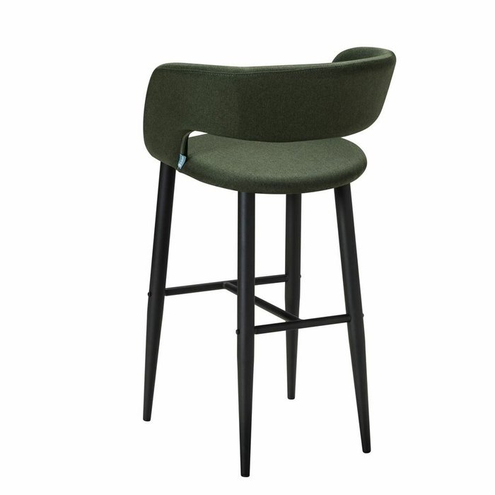 Барный стул Hugs темно-зеленого цвета - лучшие Барные стулья в INMYROOM