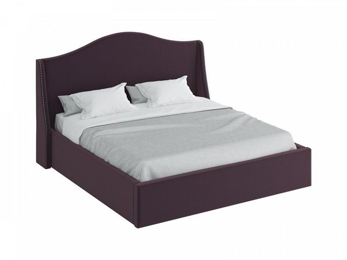 Кровать Soul фиолетового цвета с подъемным механизмом 200x200