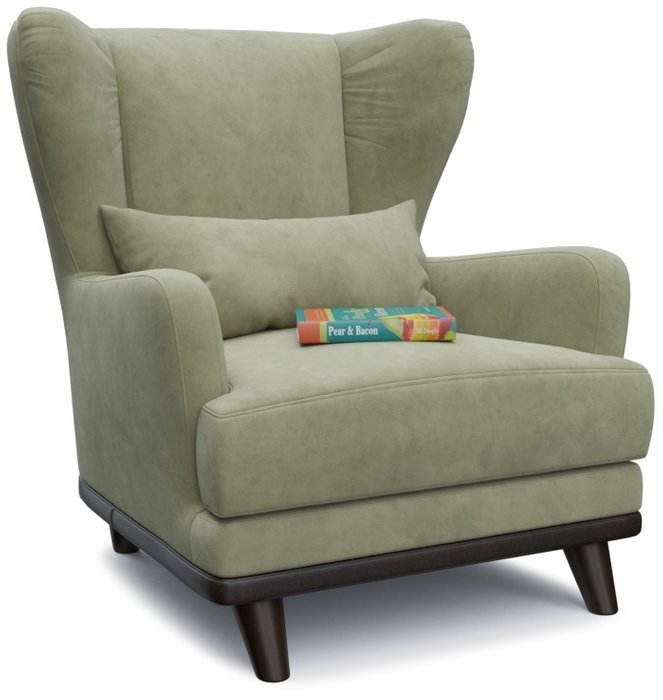 Кресло Роберт Хаки зеленого цвета 