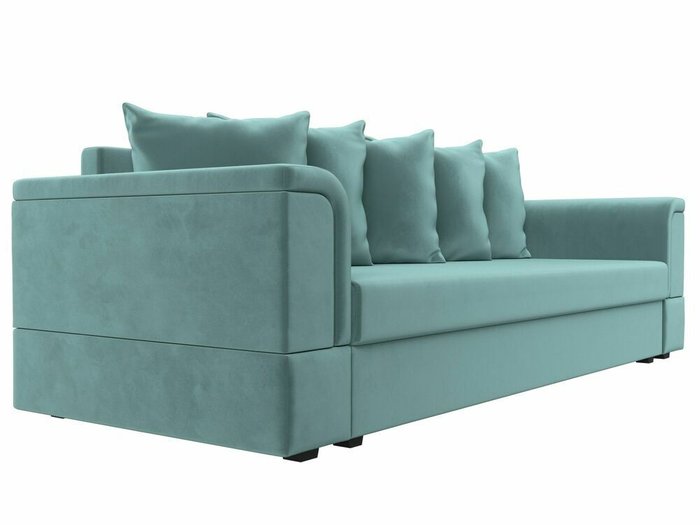 Диван-кровать Лига 005 бирюзового цвета - лучшие Прямые диваны в INMYROOM