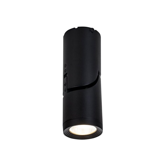 Потолочный светильник Tube черного цвета
