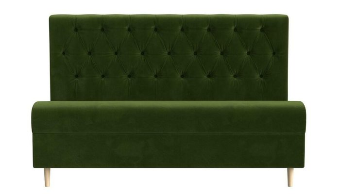Прямой диван Бремен зеленого цвета - купить Прямые диваны по цене 33999.0