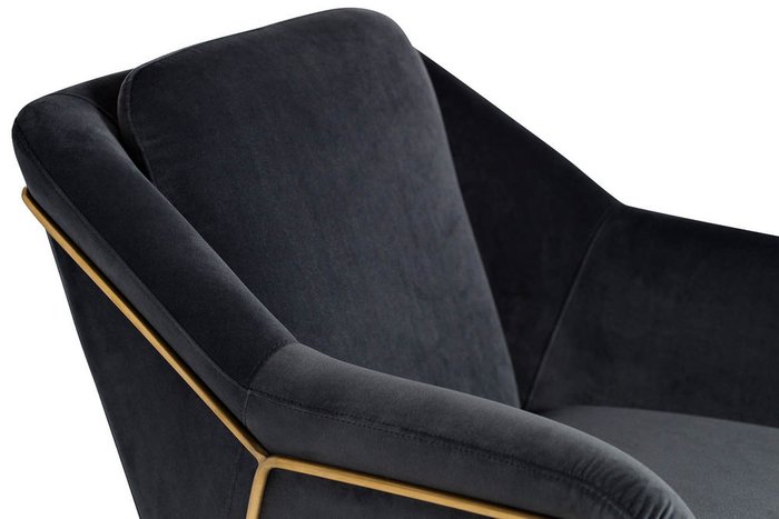 Кресло темно-серого цвета - лучшие Интерьерные кресла в INMYROOM