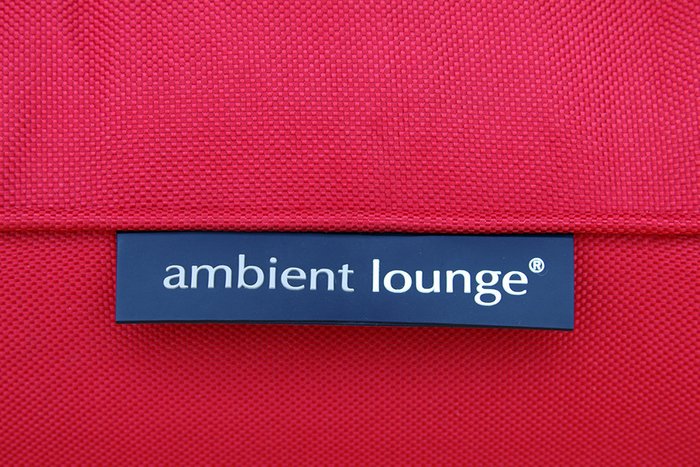 Лаунж шезлонг-кресло для улицы Ambient Lounge Conversion Lounger - Toro Red (красный)С - лучшие Бескаркасная мебель в INMYROOM