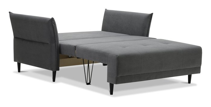 Диван-кровать Лома серого цвета - лучшие Прямые диваны в INMYROOM
