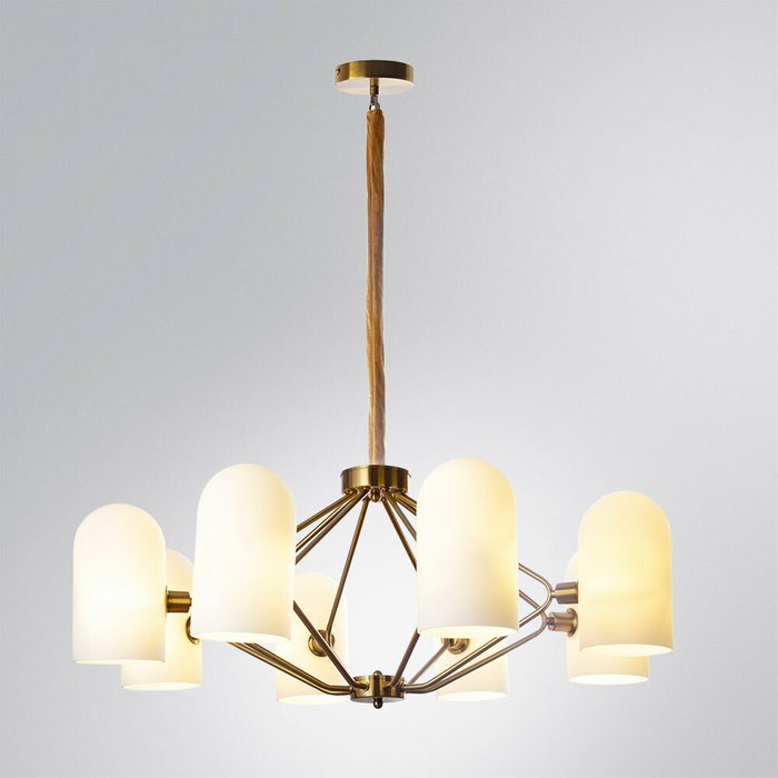 Подвесная люстра Arte Lamp CASSEL A5454LM-8PB - купить Подвесные люстры по цене 27490.0 Подвесная люстра Arte Lamp CASSEL A5454LM-8PB - купить Подвесные люстры по цене 27490.0
