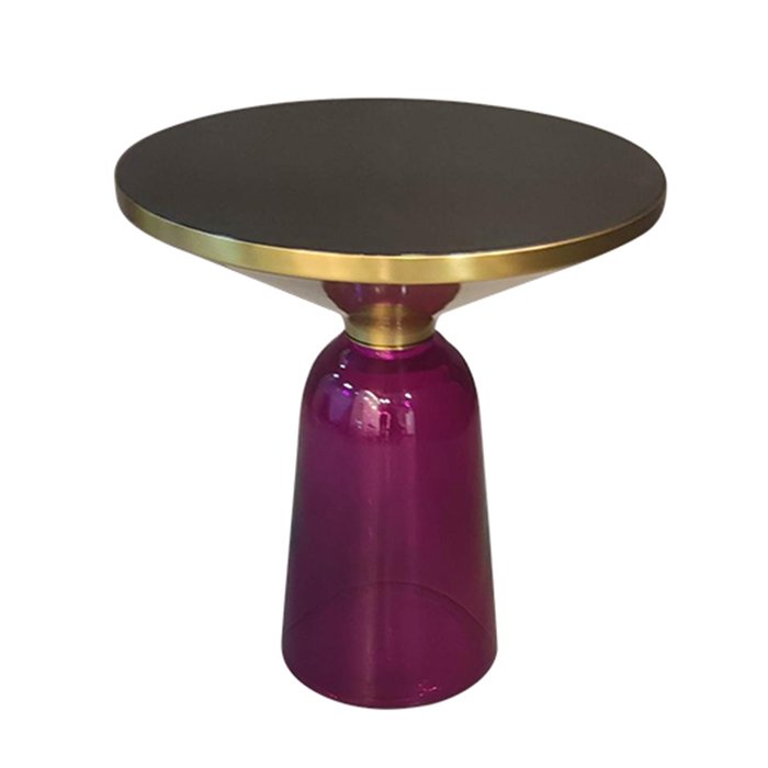 Столик кофейный Odd черно-фиолетового цвета - лучшие Кофейные столики в INMYROOM