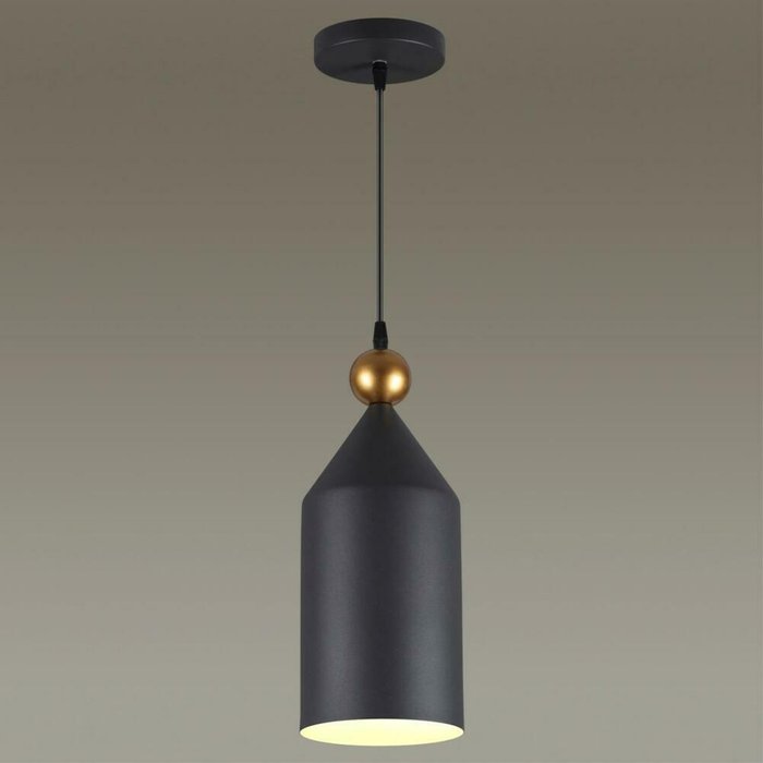Подвесной светильник Bolli черного цвета - лучшие Подвесные светильники в INMYROOM