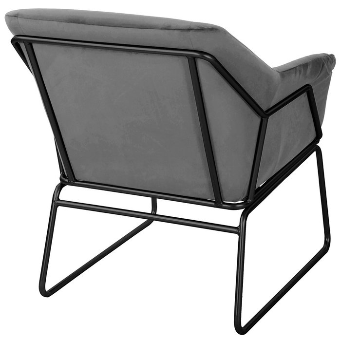 Кресло Alex серого цвета - лучшие Интерьерные кресла в INMYROOM