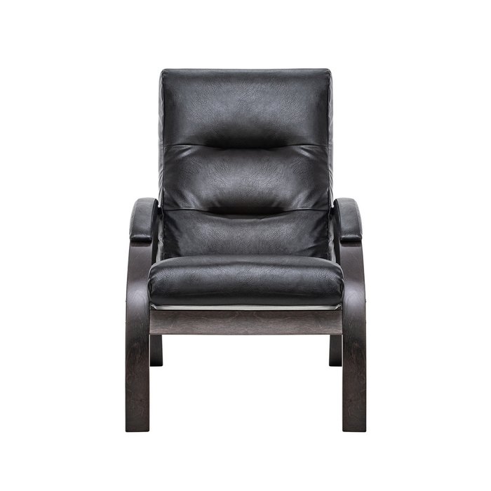 Кресло Лион черного цвета - купить Интерьерные кресла по цене 16050.0