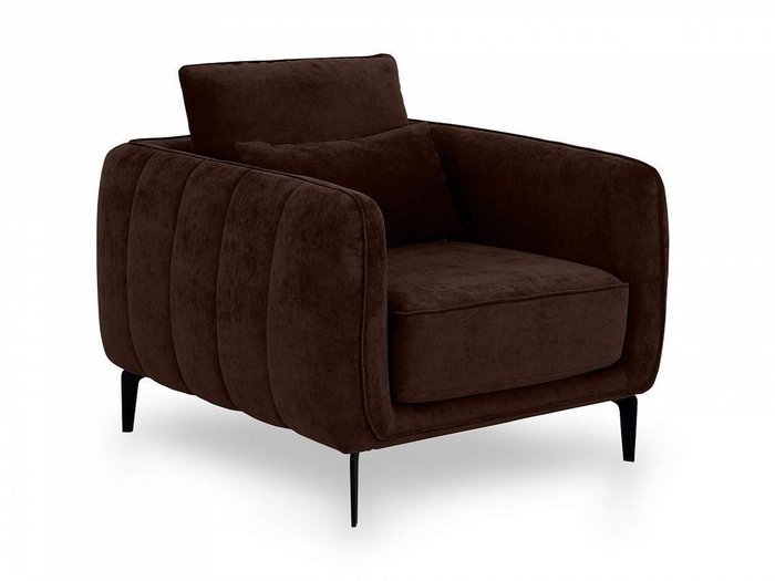 Кресло Amsterdam темно-коричневого цвета - купить Интерьерные кресла по цене 49810.0