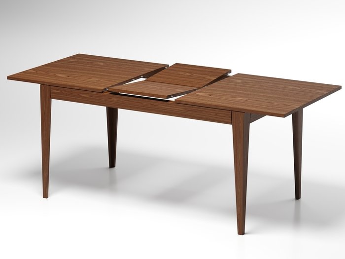 Раскладной обеденный стол Lemar коричневого цвета - купить Обеденные столы по цене 76000.0