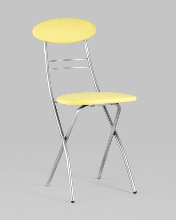 Стул складной Компакт желтого цвета - купить Обеденные стулья по цене 9980.0