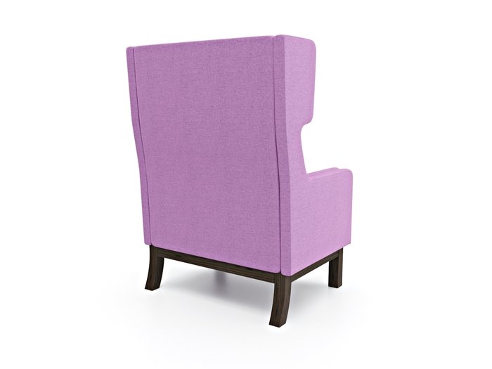 Кресло Айверс Хай фиолетового цвета - купить Интерьерные кресла по цене 28878.0