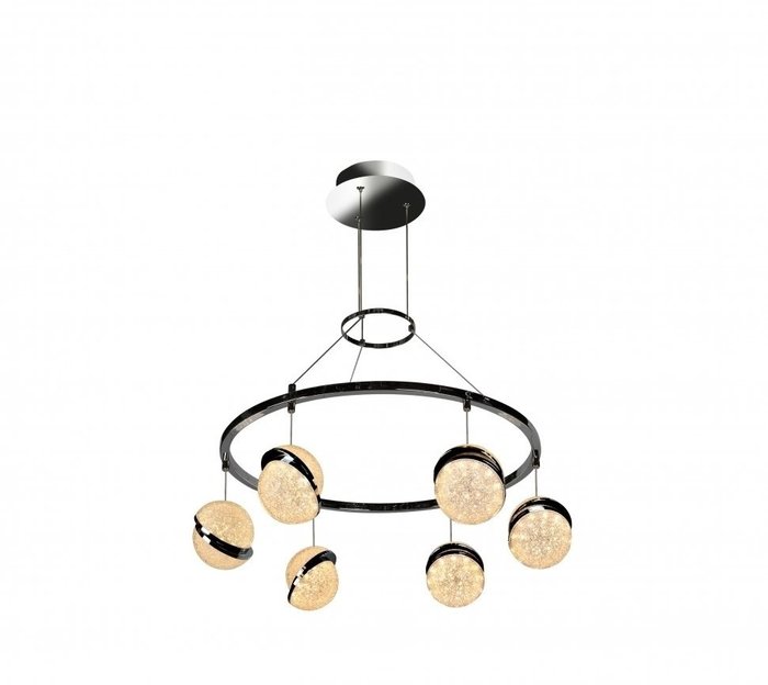 Подвесной светильник Crystal Ball с круглыми плафонами - купить Подвесные люстры по цене 40390.0