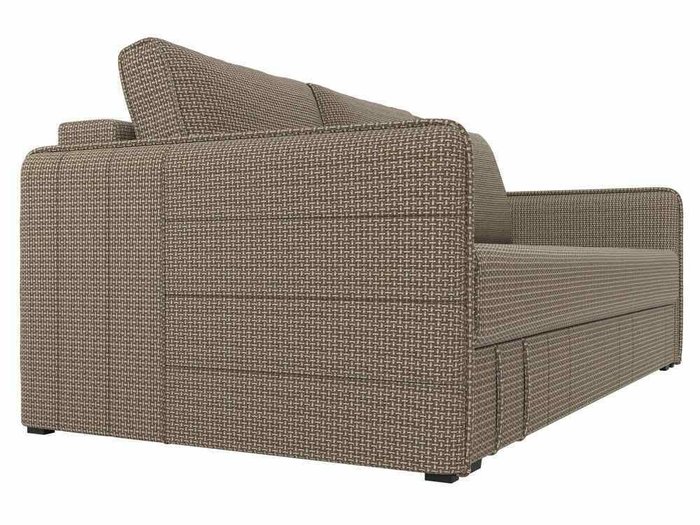 Прямой диван-кровать Слим бежево-коричневого цвета с пружинным блоком - лучшие Прямые диваны в INMYROOM