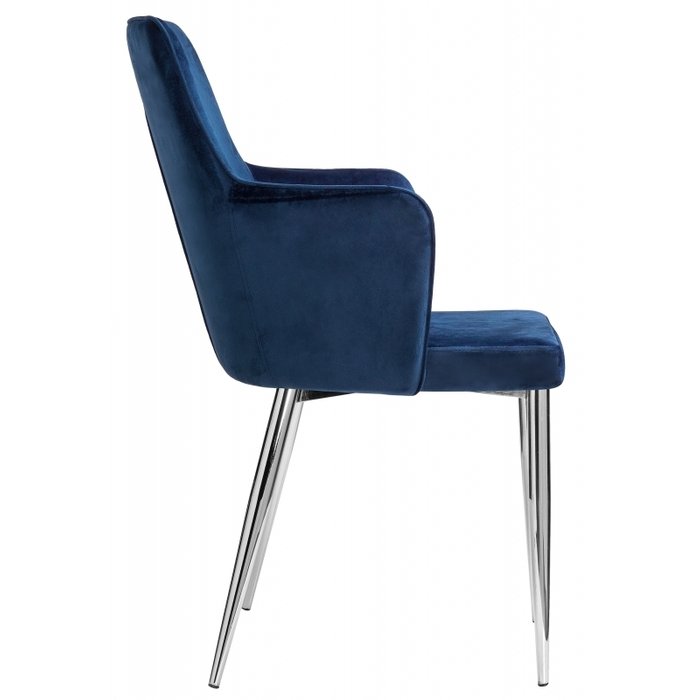 Стул Benza синего цвета - купить Обеденные стулья по цене 9230.0