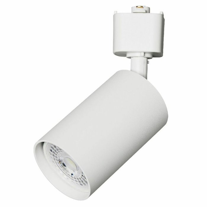 Трековый однофазный светильник Volpe UBL-Q324 GU10 WHITE UL-00012467 Трековый однофазный светильник Volpe UBL-Q324 GU10 WHITE UL-00012467