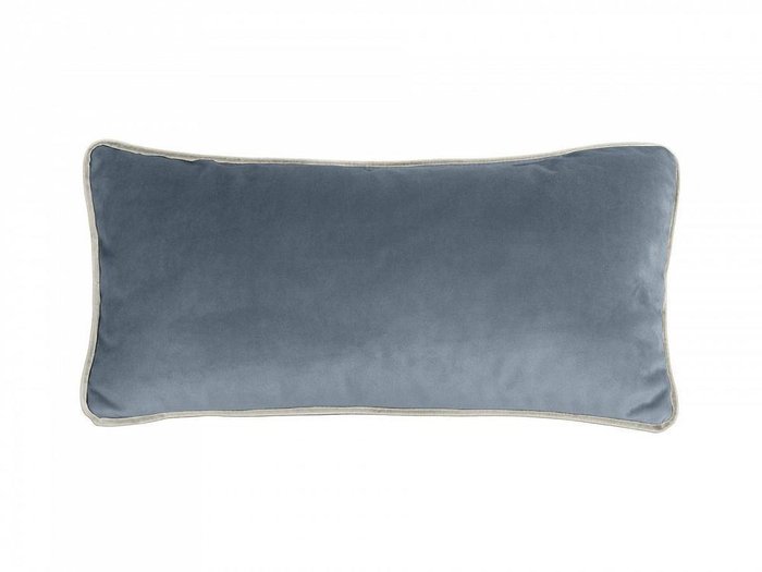 Подушка декоративная Boxy 25х50 серо-голубого цвета