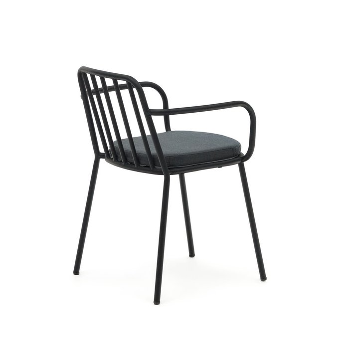 Стул Bramant черного цвета - лучшие Садовые стулья в INMYROOM