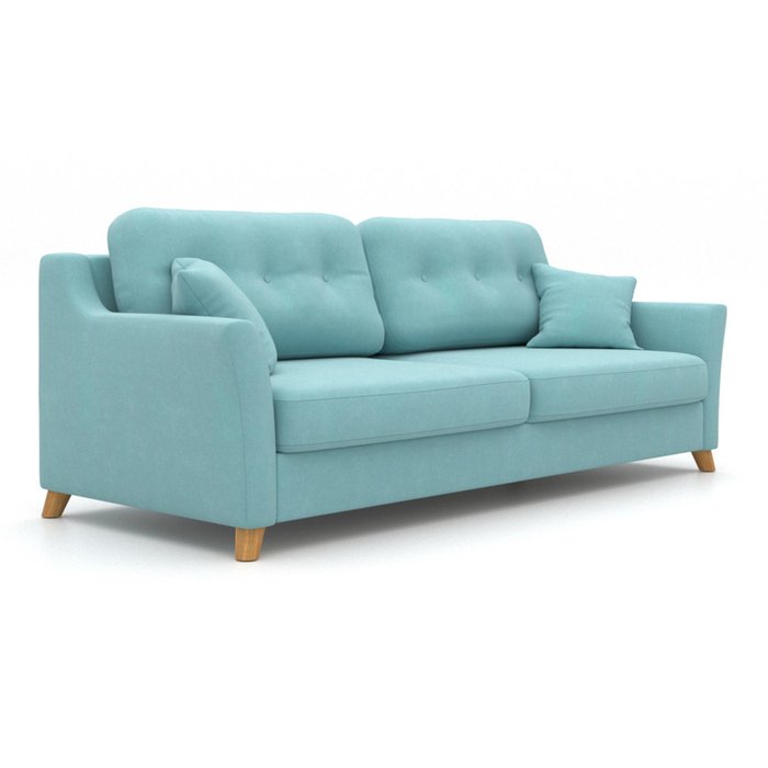 Диван-кровать Raf EKL трехместный голубой - купить Прямые диваны по цене 64800.0
