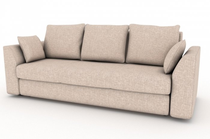 Прямой диван-кровать Belfest бежевого цвета