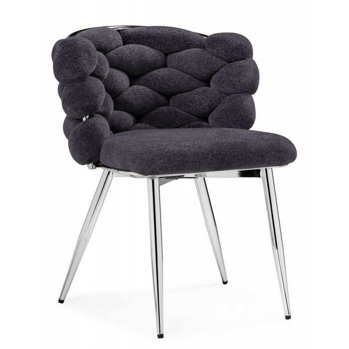 Обеденный стул Rendi серо-серебристого цвета
