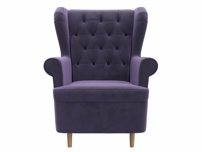 Кресло Торин Люкс темно-фиолетового цвета - купить Интерьерные кресла по цене 27999.0