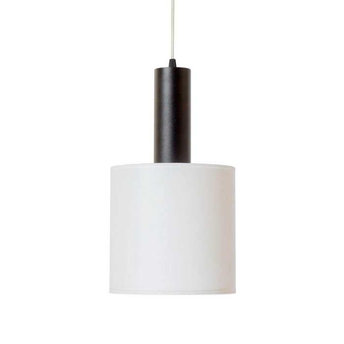 Подвесной светильник Roller с абажуром белого цвета  - купить Подвесные светильники по цене 5544.0