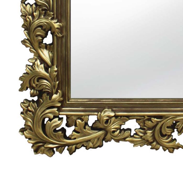 Зеркало в раме Фрея Золото с патиной - купить Настенные зеркала по цене 18500.0