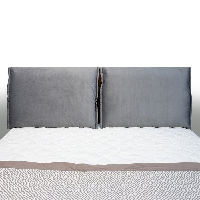 Кровать c подъемным механизмом Zaragoza 160х200 коричневого цвета - лучшие Кровати для спальни в INMYROOM