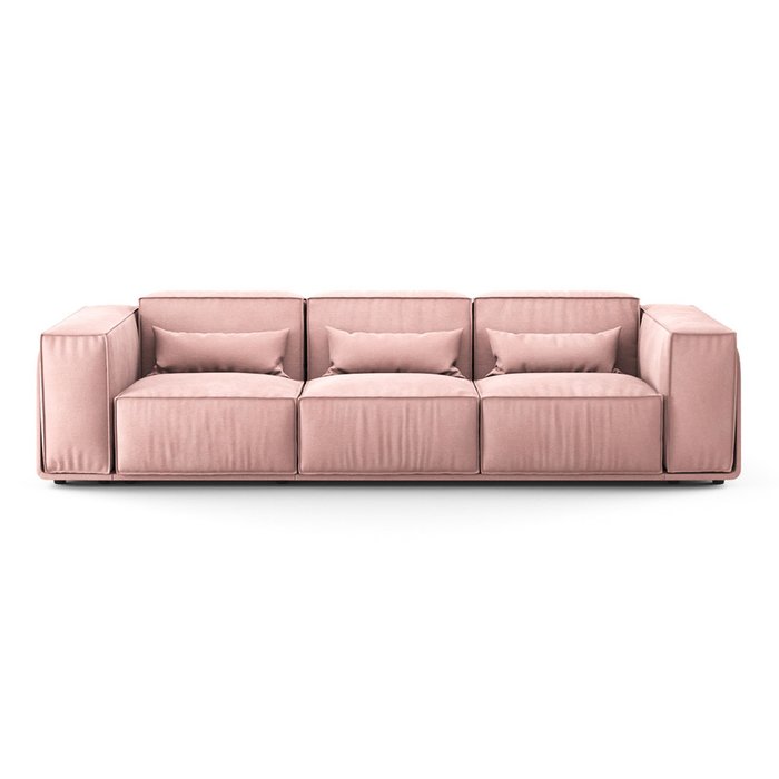 Диван-кровать Vento Classic Long L розового цвета - купить Прямые диваны по цене 149400.0