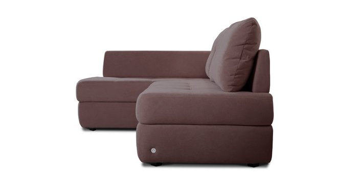 Угловой диван-кровать Арно темно-коричневого цвета - лучшие Угловые диваны в INMYROOM