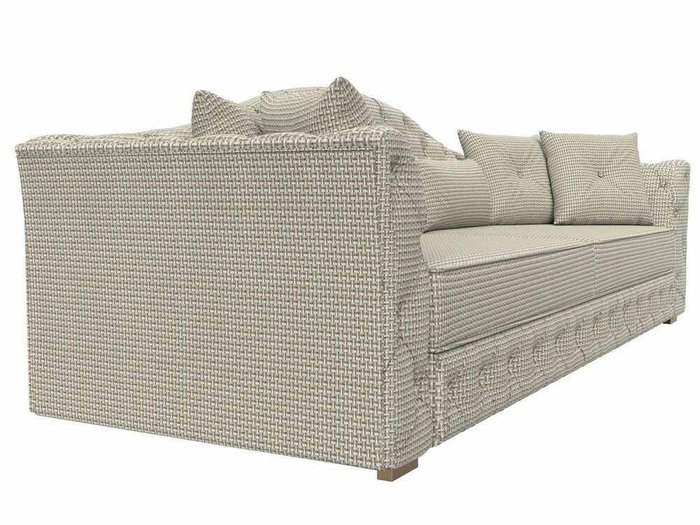Прямой диван-кровать Артис серо-бежевого цвета - лучшие Прямые диваны в INMYROOM