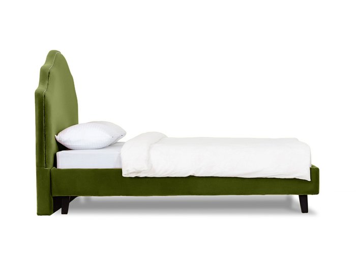Кровать Queen Victoria L зеленого цвета 160х200 - лучшие Кровати для спальни в INMYROOM